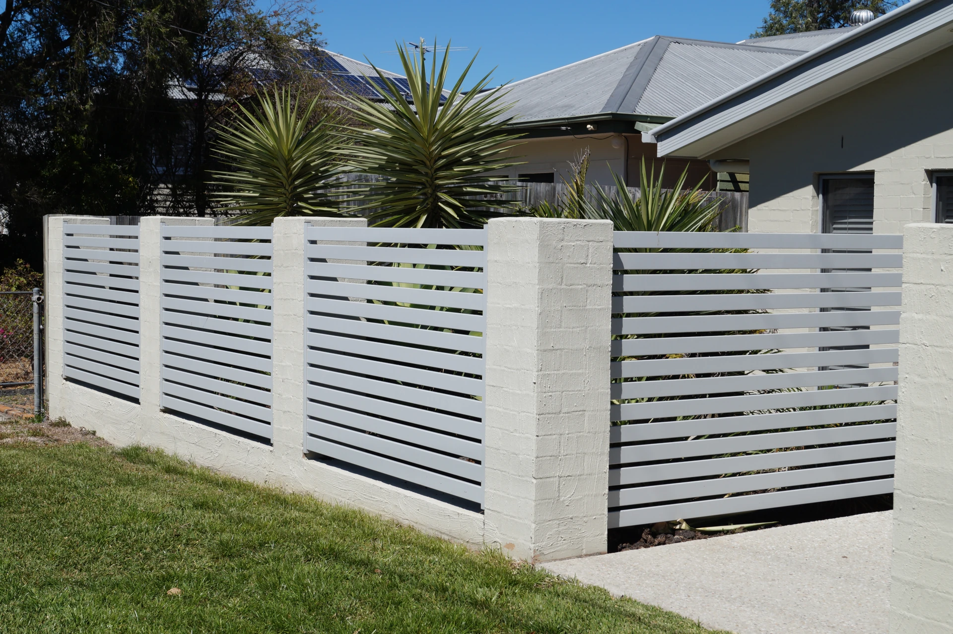 Aluminium Screening - Slatted Screens