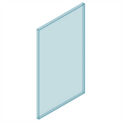 GLASS PANEL - 10mm (850mm High)