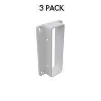 HAMPTON 3 Rail System Wall Brackets (3 Pack)