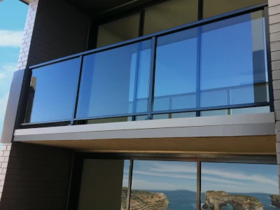 Semi Framed Glass Balustrade