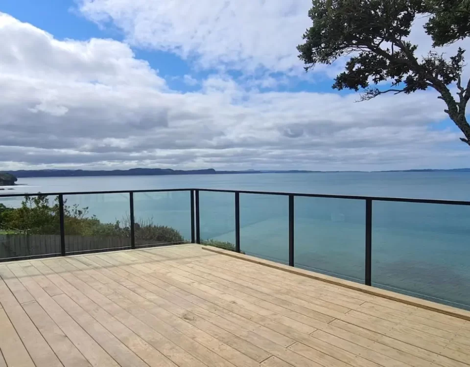 Blitz Glass - Stunning Deck view